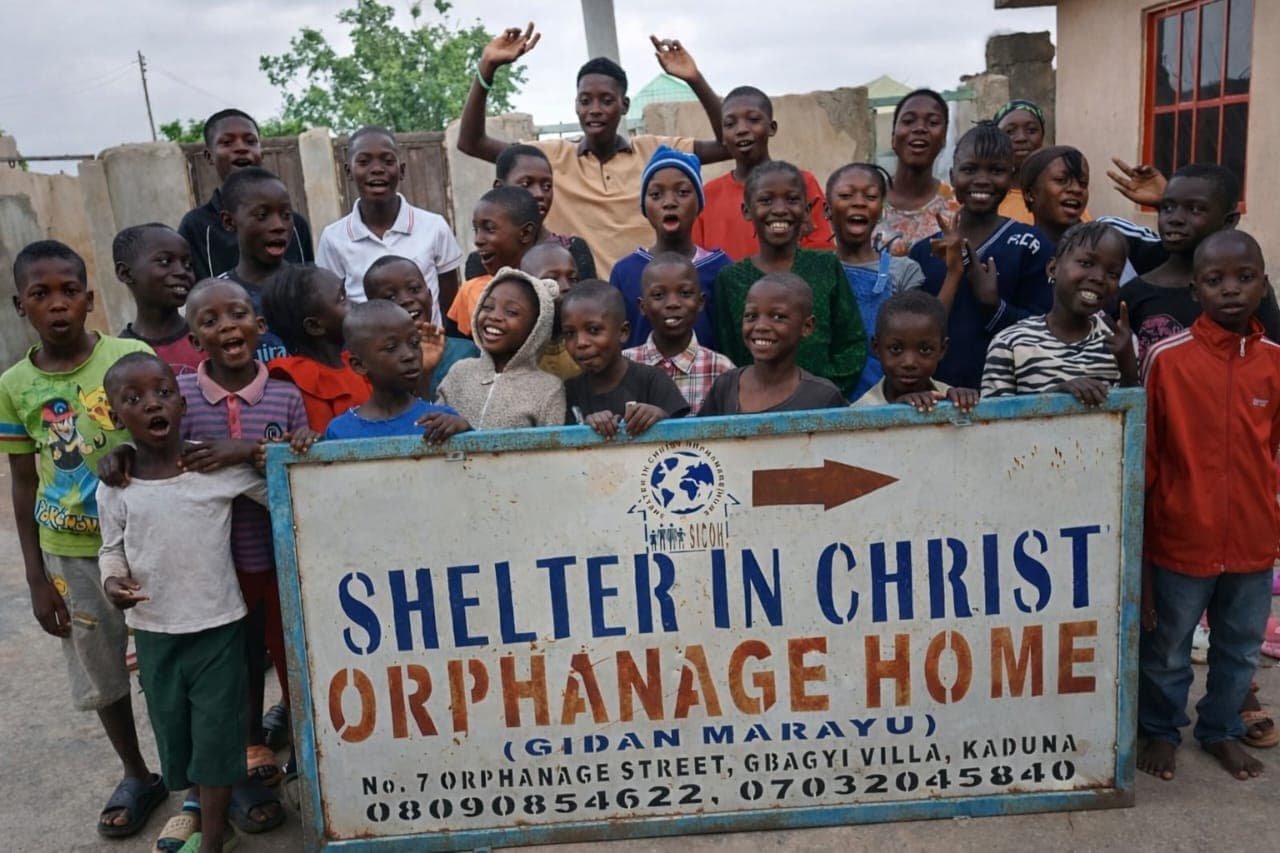 Children at Shelter in Christ Orphanage
